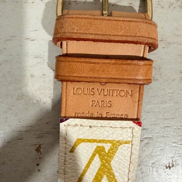 Louis Vuitton Multicolor Monogram Watch Strap - Picture 3 of 5